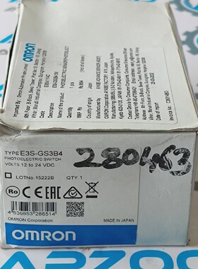 1PC Nouveau Capteur Photolectrique Omron E3SGS3B4 1224VDC Ca