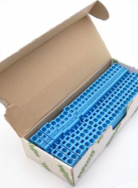 25x Wago 284-684 284684 51126490 10mm2 3-Leiter-Durchgangskl