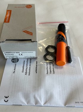 ifm electronic Kapazitiver Sensor KG5040 / KGE2008-FRKG/NI /
