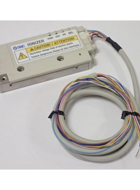 SMC IZN10-11P06 IONIZER In 24Vdc 80mA Out 2.5KVac 0.7MPa 0~5