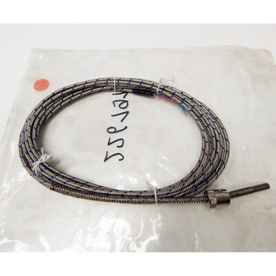 JUMO Thermoelement 010 11 44 2m Stahlflexkabel - unused - in