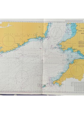 Admiralty 1123 WESTERN APPROACHES TO SAINT GEORG'S CHANNEL &