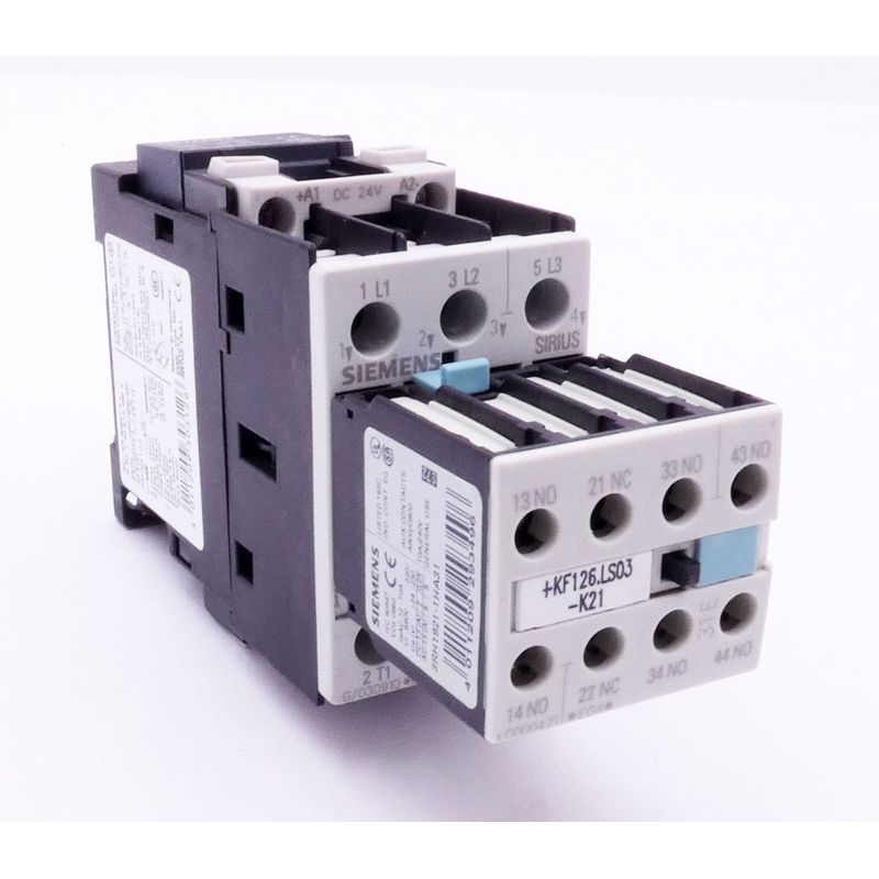 Siemens Sirius 3RT1025-1BB44 E:03 + 3RH1921-1HA31 E:04 + 3RT