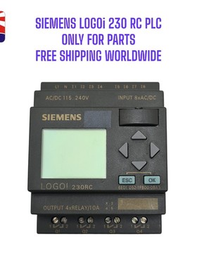 Siemens LOGOI 230RC Plc Für Teile Nur. Hergestellt IN Deuts