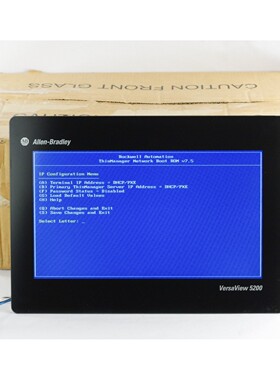 Allen Bradley 6200T-15WA Ser A VersaView 5200 Panel Thin Cli