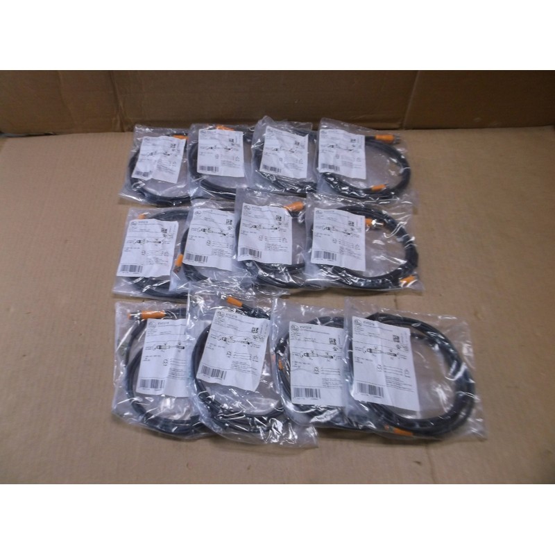 EVC218 IFM Efector 全新带盒 2 米 3P M12 至 M8 电缆 VDOGF030M