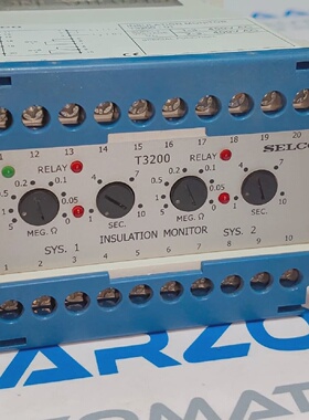 SELCO T320001 3PHASE INSULATION MONITOR SUPPLY 450400VAC USE