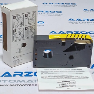 SEAWARD 308A914 BLACK ON YELLOW INDUSTRIAL LABELLING CARTRID