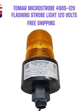 Tomar MicroStrobe 490S-120 Bernstein Stroboskoplicht. Herges