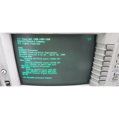 安捷伦 8712ES 300 kHz1300 MHZ 射频网络分析仪 带 Ethertwist L