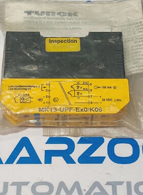 Nuovo Turck MK13 UPF Ex0K06 Multi Modulo 24VDC Safetybarrier