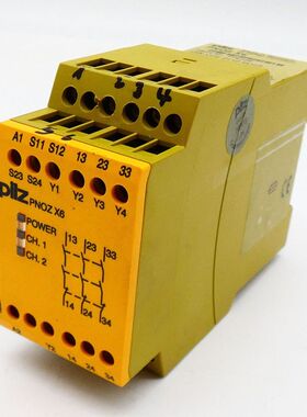 Pilz PNOZ X6 PNOZX6 774729 50-60Hz 24VDC/AC Sicherheitsschal