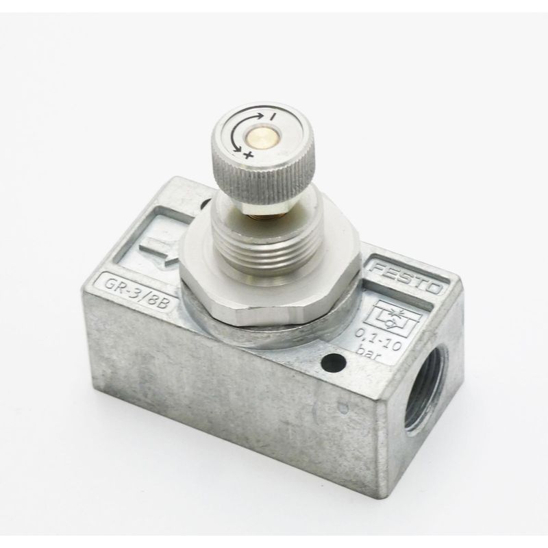 Festo 6308 GR-3/8-B GR3/8B Drossel-Rückschlagventil -unused