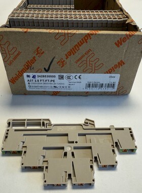 38 Stck Weidmller Reihenklemmen  A3T 25 FTFTPE  2428530000