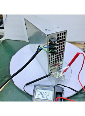 MeanWell RSP-2400-24 24Vdc 100A 电源,200-240Vac,二手,Tw+9648