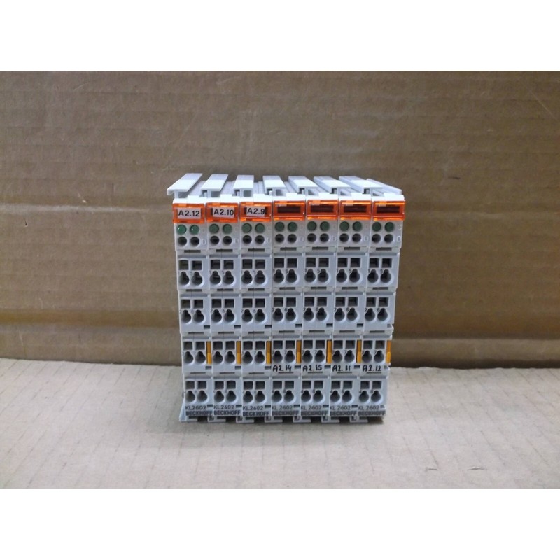 KL2602 Beckhoff PLC Tranche I/O Module De Sortie Relais à 2