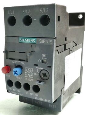 Siemens SIRIUS überlastrelais 3RU2 126-4FB1 | E:01 | 3RU212