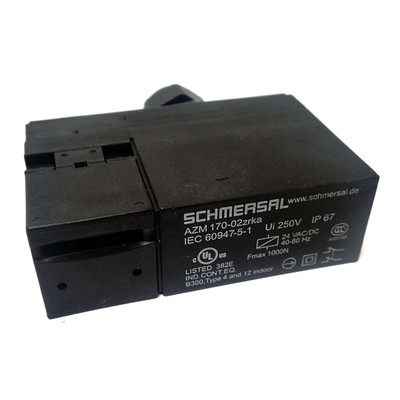 SCHMERSAL AZM 170-02zrka SAFETY SWITCH SOLENOID INTERLOCK 24