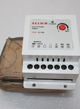 ELLICO ET100 SINGLE PHASING PREVENTER ELECTRONIC TIMER