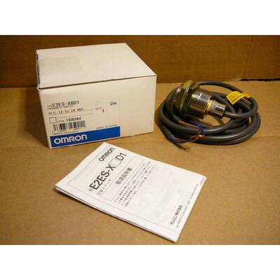 E2ES-X8D1 Omron Neu IN Karton Edelstahl N?herungsschalter Se