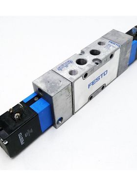 Festo MVH-5/3-E-1/4-B 19139 Magnetventil + 2x MSV-3 119807 M