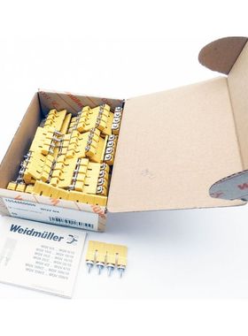 50x Weidmüller WQV 6/4 WQV6/4 1054860000 4-polig Querverbin