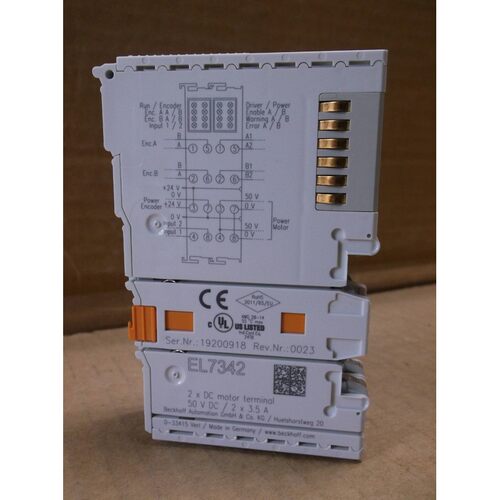 EL7342 Beckhoff Neue PLC Slice I/O EtherCAT 2 Kanal Bewegung