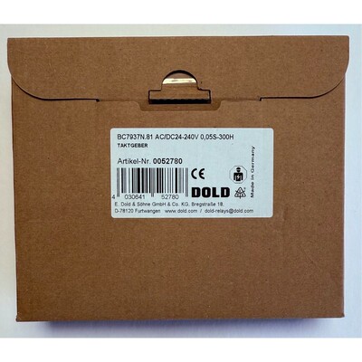 E. Dold & S?hne Taktgeber / 0,05S-300H / BC7937N.81 / 005278