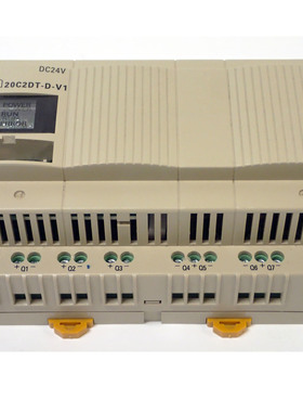 OMRON ZEN 20C2DT-D-V1 CPU UNIT LCD DISPLAY 24Vdc PROGRAMMABL
