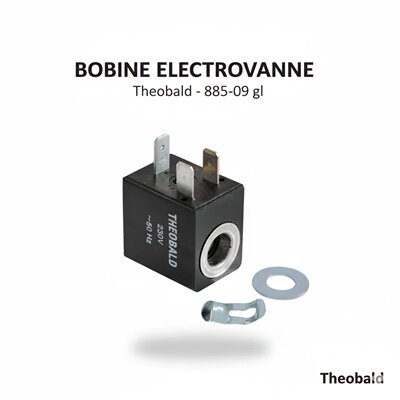 Frisquet Bobine electrovanne p/bloc 885-09 gl F3AA40136