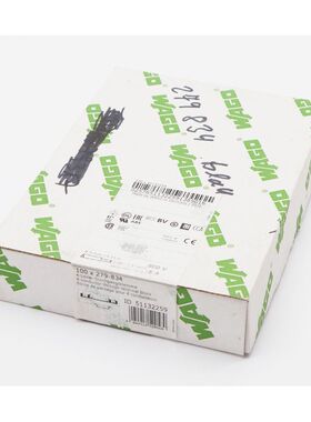 100x Wago 279-834 279834 51132259 1,5mm2 4-Leiter-Durchgangs