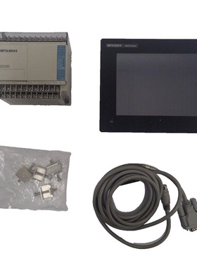 MITSUBISHI GT1055-QSBD DISPLAY + FX1S-30MR-ES/UL PROGRAMMABL