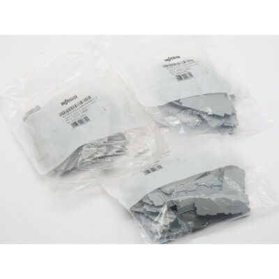 75x WAGO 2002-1491 20021491 20021491 Abschluss- und Zwischen