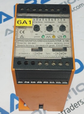IFM Elektronik DD 0001 D 100 Geschwindigkeit Monitor AC 230V