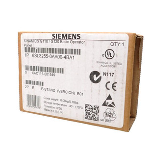 Operator Panel B01 SINAMICS Basic G120 Siemens G110