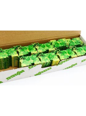 89x WAGO 769-237 51147219 1-Leiter/1-Pin-PE-Basisklemme -unu