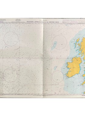 Admiralty 4102 WESTERN APPROACHES TO THE BRITISH ISLES Geniu