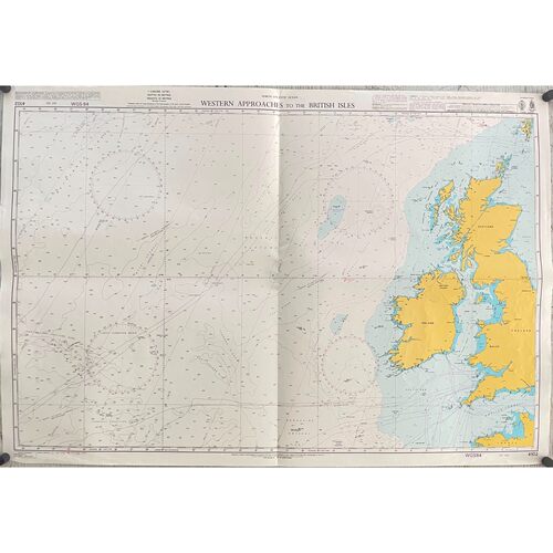 Admiralty 4102 WESTERN APPROACHES TO THE BRITISH ISLES Geniu