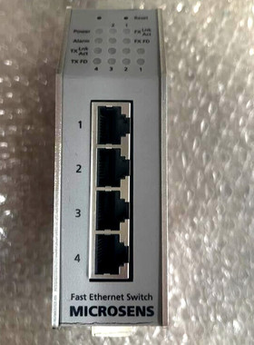 MICROSENS, MS650505M, Industrial Switch Redundant Ring 4x10/