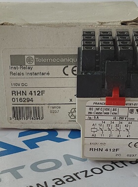 Nuovo Rel Istantaneo Telemecanique RHN 412F 110VDC  TELEMECA