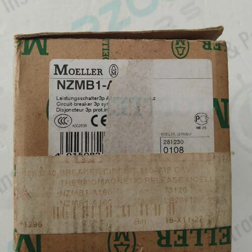 EATON NZMB1A160 Interruttore Automatico 160A Cavo Corto