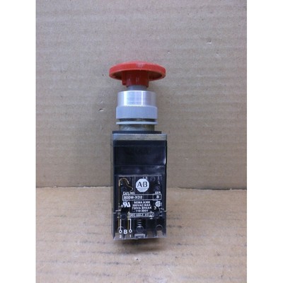 800MR-FXT6D2A Allen Bradley E-Stop Emergencia Pare Botón Pu