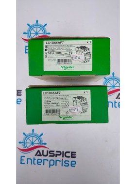 SCHNEIDER 电动 LC1D65AF7 3 POLE 接触器 65A 110VAC 快速发货