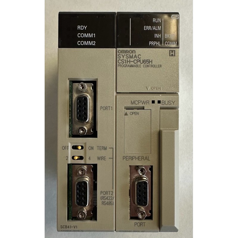Omron CS Sysmac CPU  Communication Board CS1HCPU65H  CS1WSCB