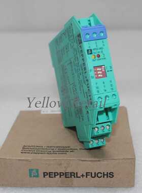 PEPPERLFUCHS KFD2SR2Ex1.W.LB 1 CHANNEL ISOLATED BARRIER PN 1