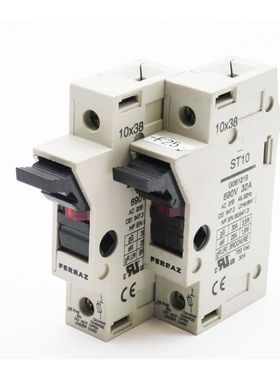 2x Ferraz ST10 ST-10 ST 10 G081219 690V 32A 10x38 Sicherungs