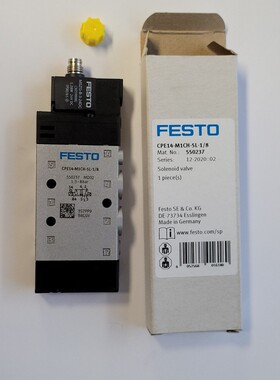 FESTO CPE14-M1CH-5L-1/8 550237 Magnetventil - NEU/OVP - worl