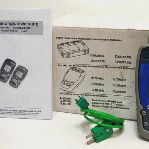 AOIP TC 6621 Temperaturkalibrator Prfgert Signalkalibrator T