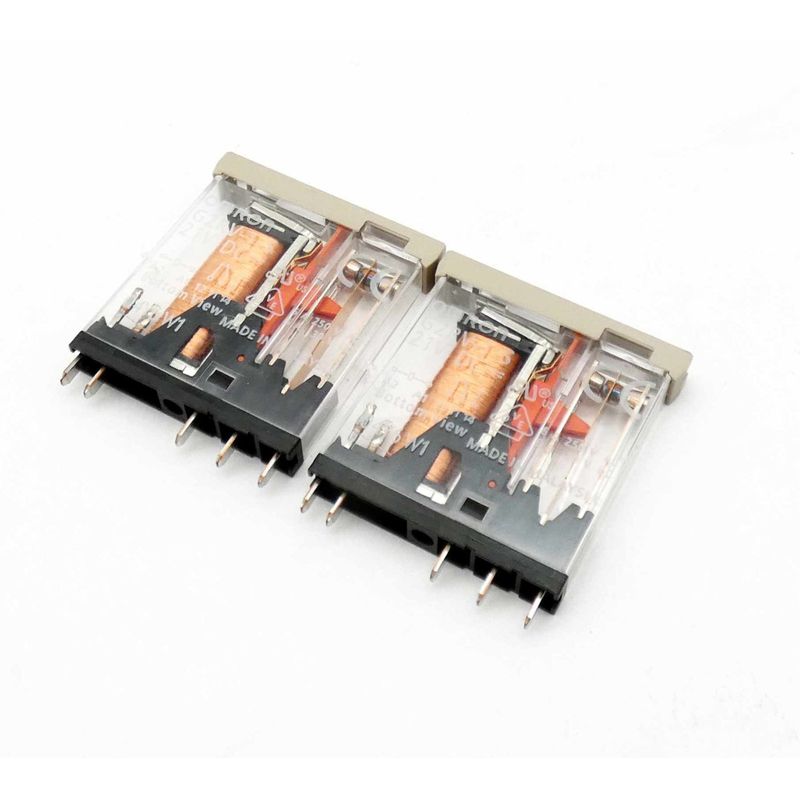 2x Omron G2RV-1-S G2RV1S 25 VAC 30 VDC Steckrelais Plug-in r