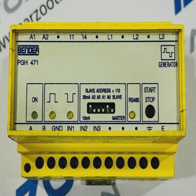 BENDER PGH 471 Insulation Fault Test Device B95018004 PGH471